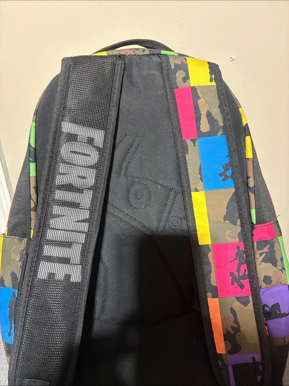 Fortnite Multicolor Camouflage Backpack School Bag